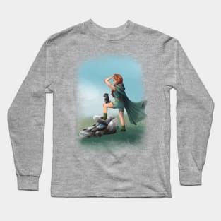 Jolene the green and her trusty companion mawmaw Long Sleeve T-Shirt